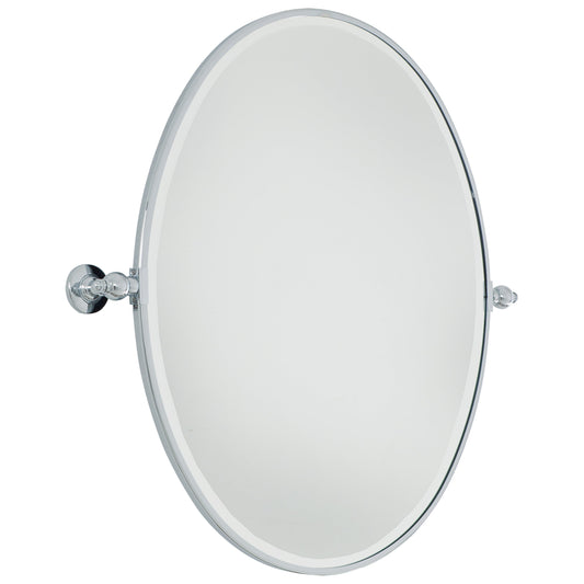 Pivoting Mirrors Oval Pivoting Mirror in Chrome Finish - Minka-Lavery