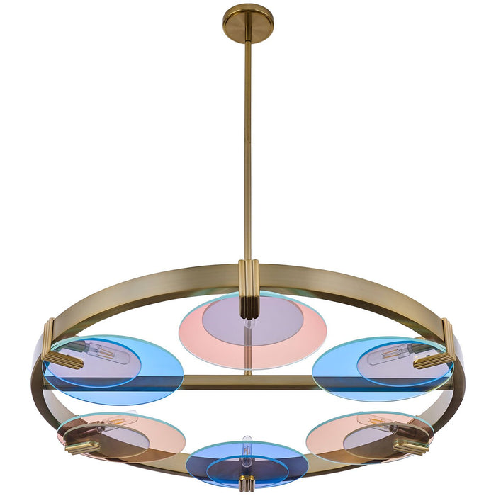 Kalco Optics Chandelier