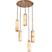 Kalco Vertical Multi-Light Pendant