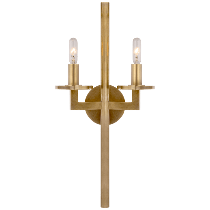 Kelly Wearstler Liaison Double Sconce - Open-Box