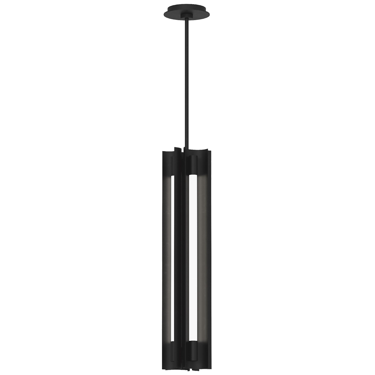 Carson Four Light Narrow Pendant