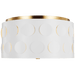 Dottie Medium Flush Mount by Visual Comfort Studio