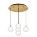 Kuzco Lighting Bolla Multi-Light Pendant