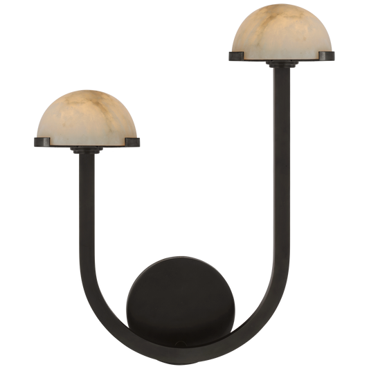 Pedra 15" Asymmetrical Left Sconce