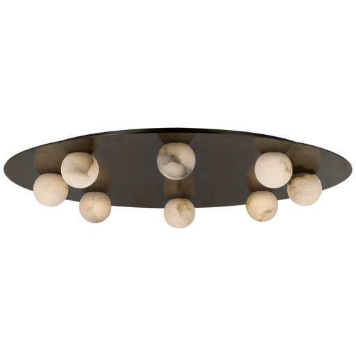 PERTICA 30" EIGHT LIGHT FLUSH MOUNT