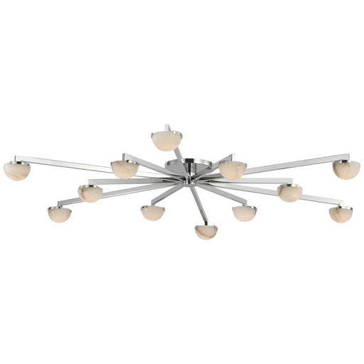 Pedra Grande Staggered Arm Flush Mount by Visual Comfort Signature
