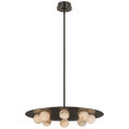 Load image into Gallery viewer, Pertica 24" Eight Light Chandelier
