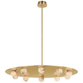 Load image into Gallery viewer, Pertica 36" Ten Light Chandelier
