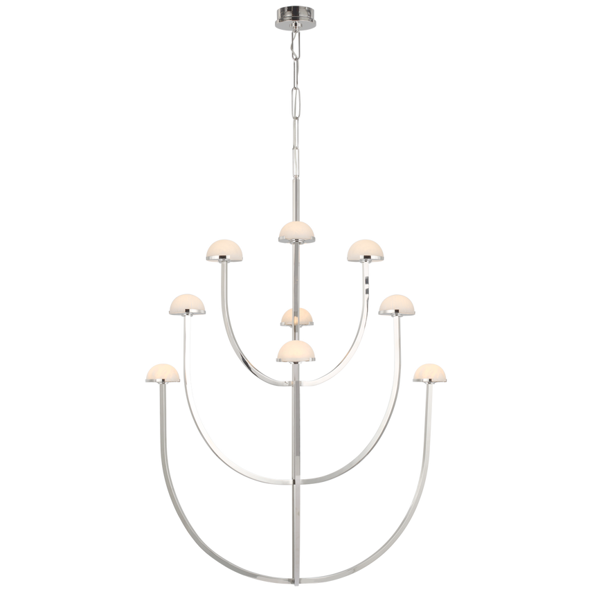 PEDRA X-LARGE THREE-TIER CHANDELIER