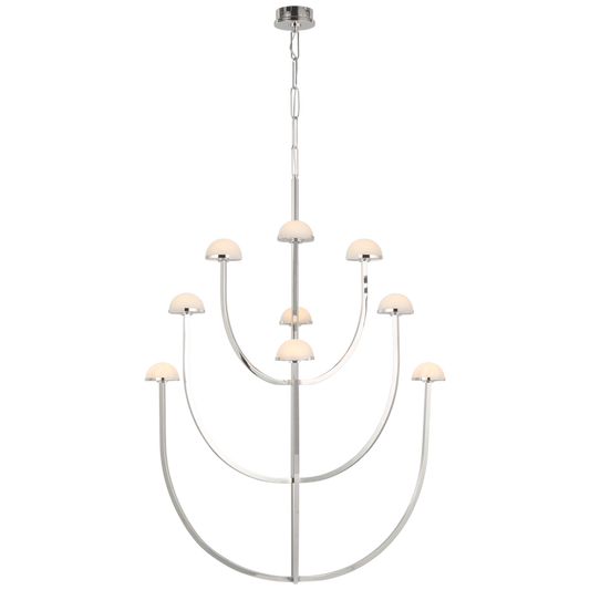 PEDRA X-LARGE THREE-TIER CHANDELIER