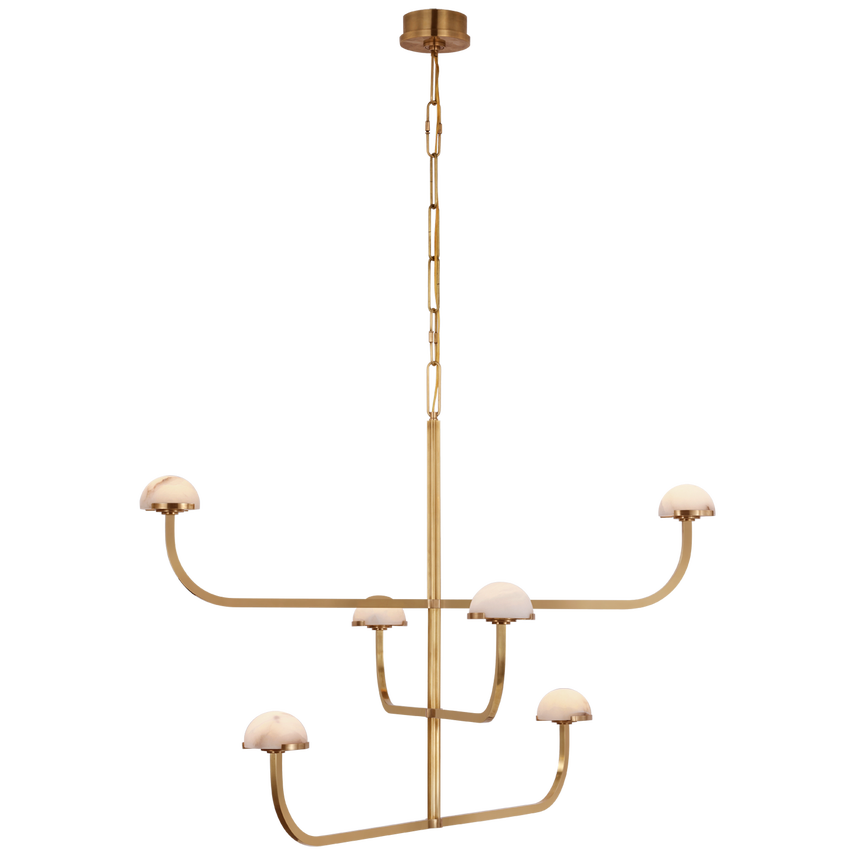 Pedra Three Tier Shallow Chandelier