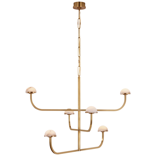 Pedra Three Tier Shallow Chandelier