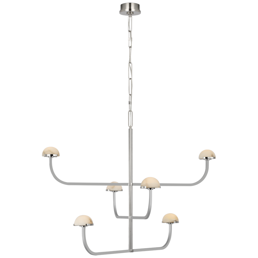 Pedra Three Tier Shallow Chandelier