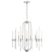 Pillar 4 Light Chandelier in Chrome Finish - Minka-Lavery