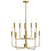 Lark Austen 2-Tier Chandelier