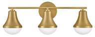 Lark Haddie Medium Three Light Vanity