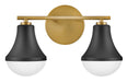 Lark Haddie Small Two Light Vanity