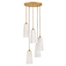Lark Honey Small Chandelier