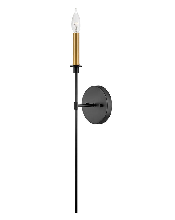 Lark Hux Large Single Light Tall Sconce
