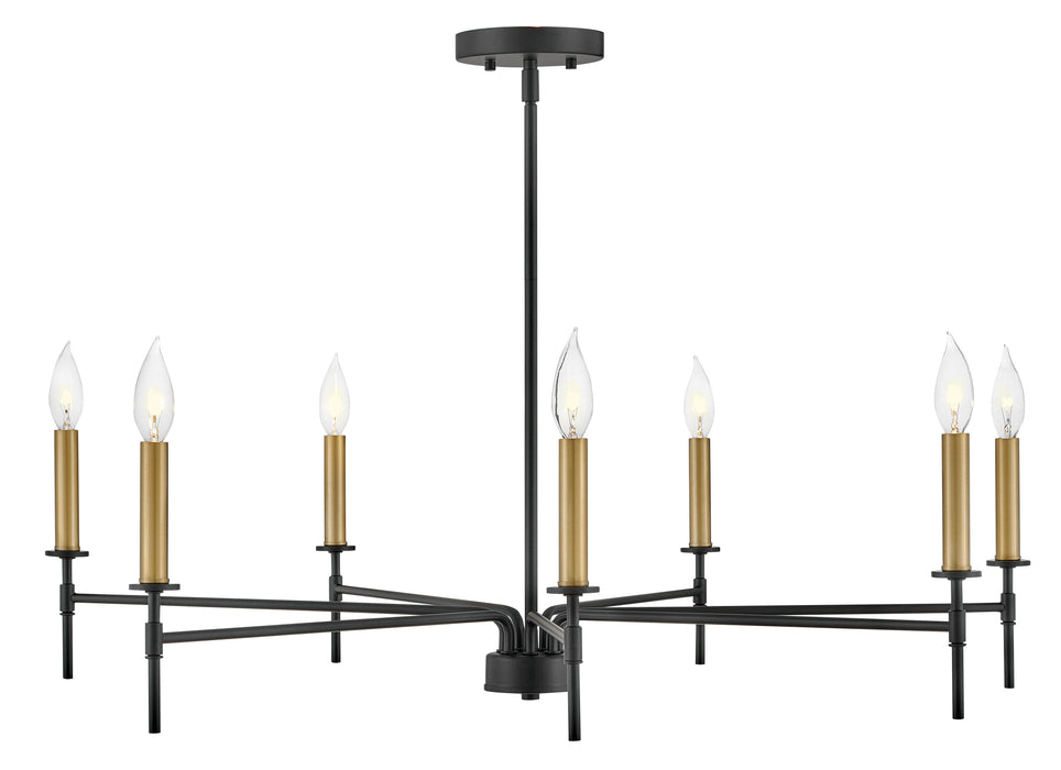Lark Hux Large Single Tier Chandelier