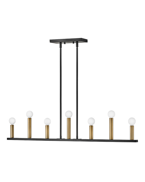 Lark Lazlo Large Seven Light Linear Chandelier