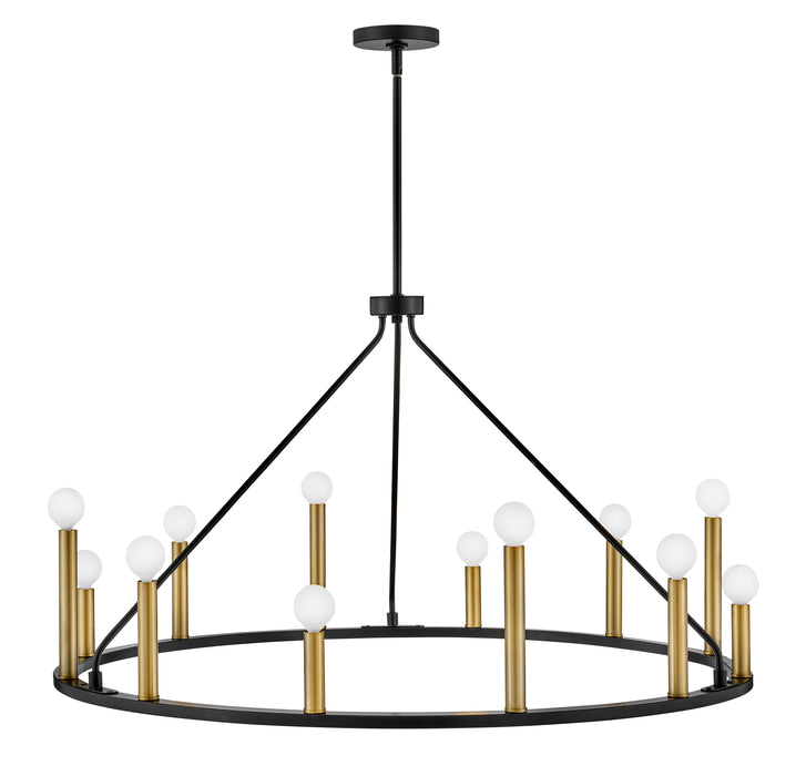 Lark Lazlo Large Single Tier Chandelier