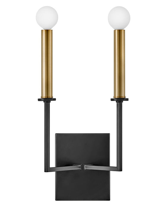 Lark Lazlo Medium Two Light Tall Sconce