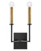 Lark Lazlo Medium Two Light Tall Sconce