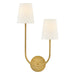 Lark Livie Large Two Light Sconce