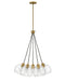 Lark Rumi Small Single Tier Chandelier