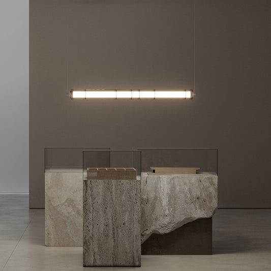 Leucos Stacking Naked Horizontal Linear Pendant