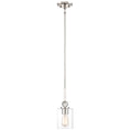 Load image into Gallery viewer, Studio 5 1 Light Mini Pendant in Polished Nickel Finish with Clear Glass - Minka-Lavery
