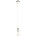 Studio 5 1 Light Mini Pendant in Polished Nickel Finish with Clear Glass - Minka-Lavery