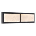 Load image into Gallery viewer, Stiles LED Vanity Light - Sand Coal Black with Alabaster Stone - Minka-Lavery

