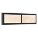Stiles LED Vanity Light - Sand Coal Black with Alabaster Stone - Minka-Lavery