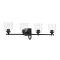 Load image into Gallery viewer, Antonia 4 Light Vanity in Coal Black Finish - Minka-Lavery
