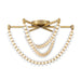 Pearl LED Flush Mount - Legacy Brass with Clear Glass - Minka-Lavery