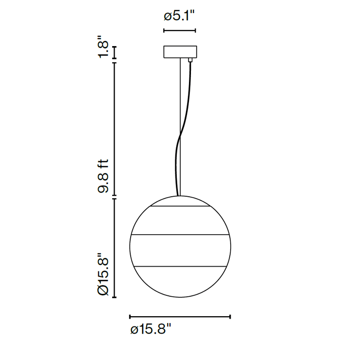MARSET Dipping Light LED Pendant