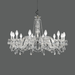 Masiero Drylight 12 Light Outdoor Chandelier