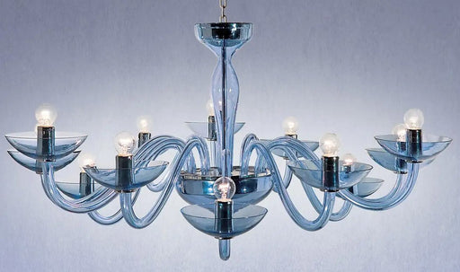 Galbajo Chandelier by Mazzega 1946
