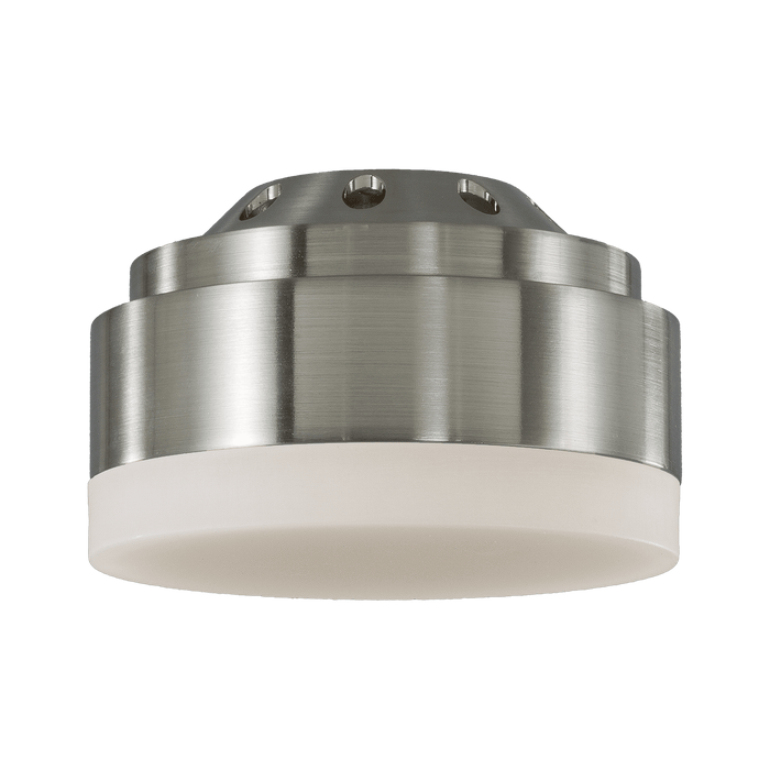 Aspen LED Light Kit in Brushed Steel by Visual Comfort Fan