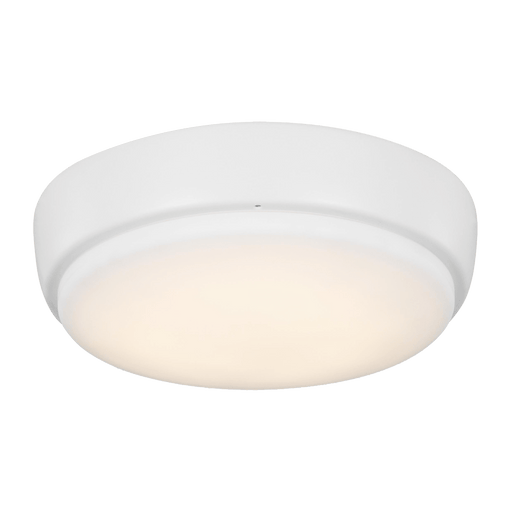 Universal 7" WET RATED LED Light Kit in Matte White by Visual Comfort Fan