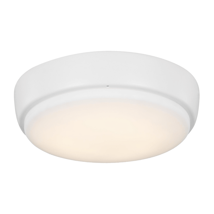 Universal 7" WET RATED LED Light Kit in Matte White by Visual Comfort Fan