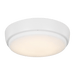 Universal 7" WET RATED LED Light Kit in Matte White by Visual Comfort Fan