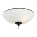 Universal 12" LED Light Kit in Matte Black by Visual Comfort Fan