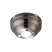Flush Mount Canopy in Brushed Steel by Visual Comfort Fan