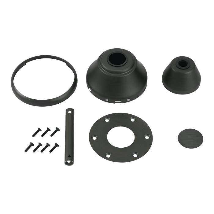 Maverick Custom Finish Kit in Aged Pewter by Visual Comfort Fan