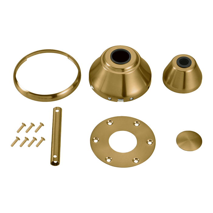 Maverick Custom Finish Kit in Burnished Brass by Visual Comfort Fan