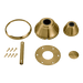 Maverick Custom Finish Kit in Burnished Brass by Visual Comfort Fan