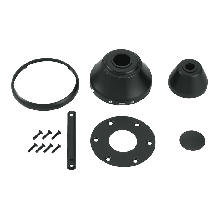 Maverick Custom Finish Kit in Matte Black by Visual Comfort Fan